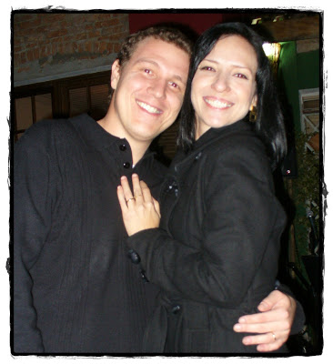 Linda história de amor Samanta e Frederico: foto do casal
