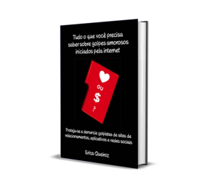 Golpes amorosos iniciados pela internet - capa do ebook